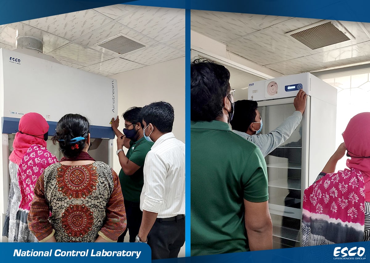 National Control Laboratory End User Training BSC & Refrigerator
